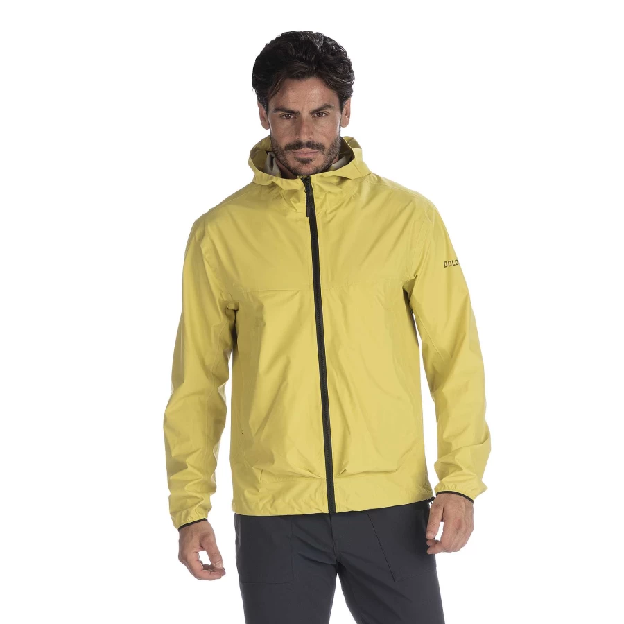 Dolomite Pelmo 2.5-Layer Men's Waterproof Hooded Jacket for Outdoor Activities