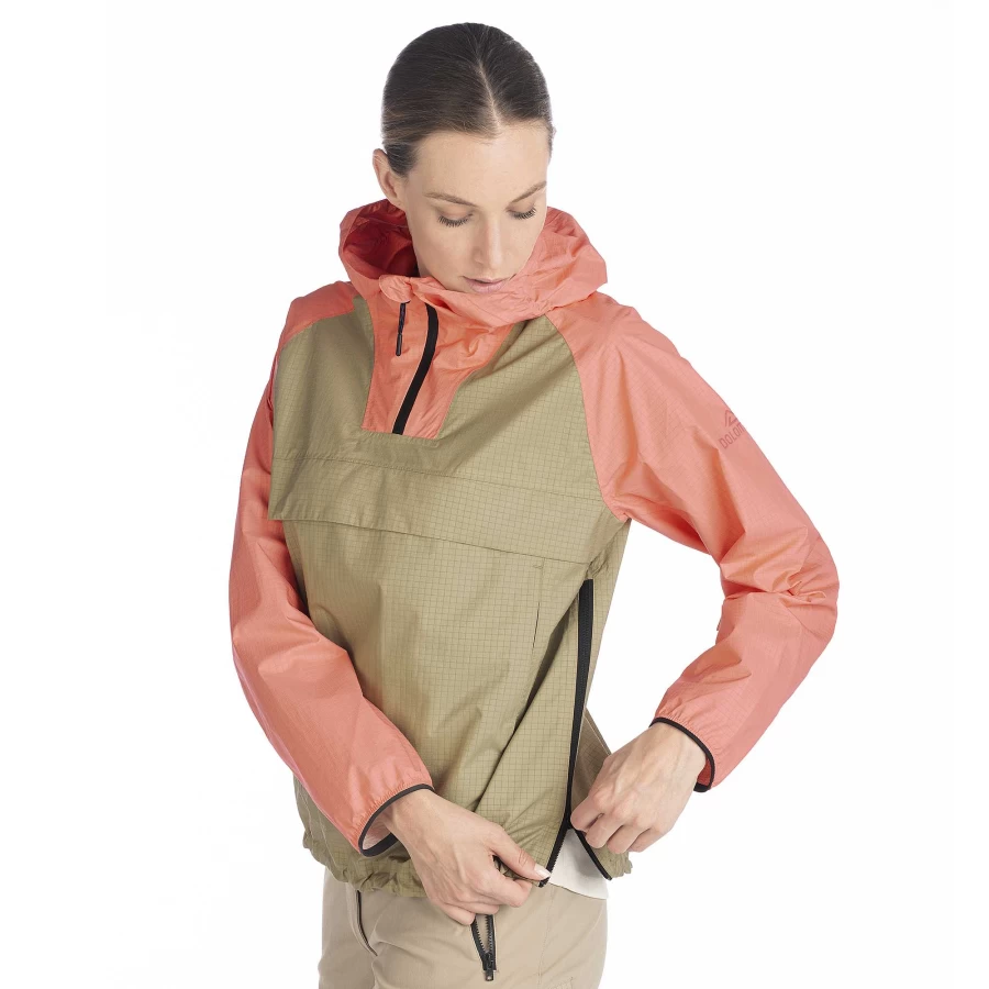 Dolomite Cristallo 2.5L Women's Lightweight Waterproof Anorak Jacket for Outdoor Activities