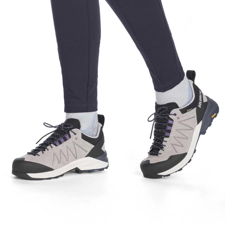 Dolomite Women's Crodarossa Leather Hiking Shoes with Gore-Tex Waterproof Technology