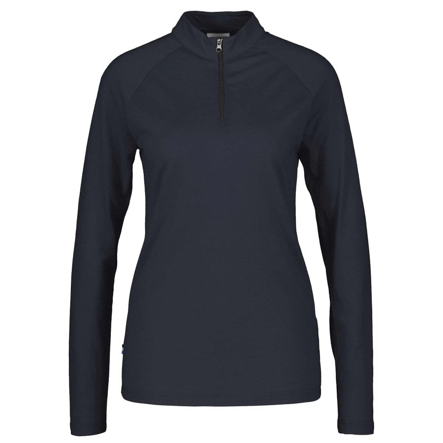 Dolomite Women's Cristallo Zip Merino Long Sleeve Tee