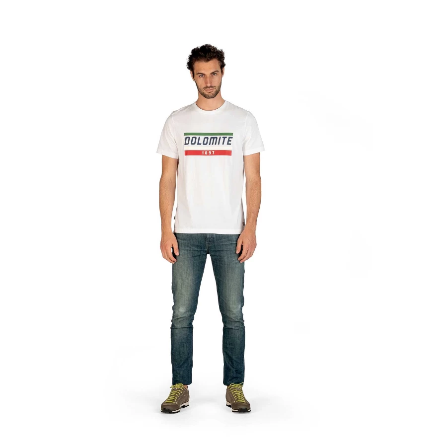 Dolomite Men's T-Shirt - Classic Cotton Tee for Casual Wear