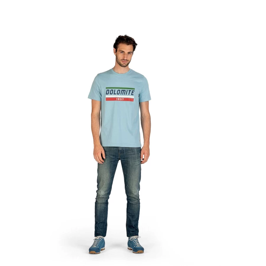 Dolomite Men's T-Shirt - Classic Cotton Tee for Casual Wear