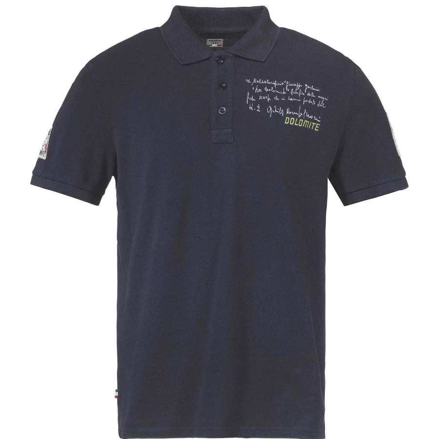 Dolomite Men's Karakorum Performance Polo Shirt - Breathable Quick-Dry Activewear