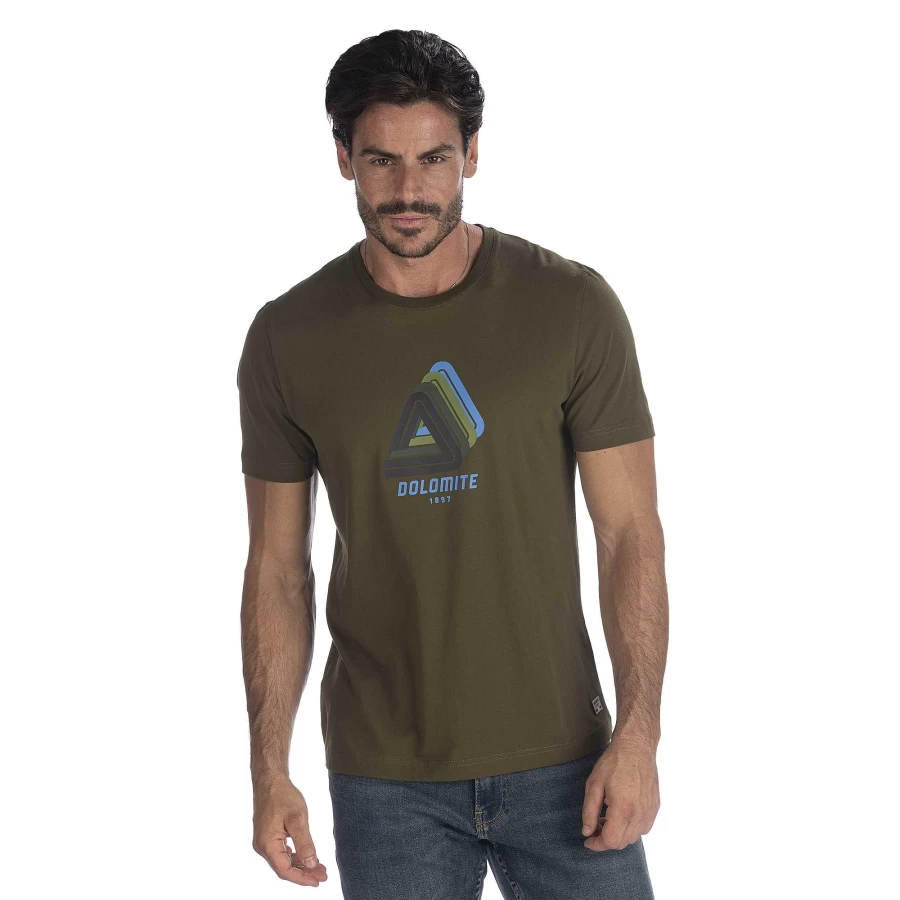 Dolomite Men's Gard G1 Performance Short-Sleeve T-Shirt for Active Lifestyle
