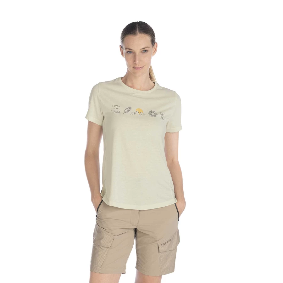 Dolomite Women's Pelmo Dri 2 Short-Sleeve Moisture-Wicking T-Shirt for Active Lifestyle