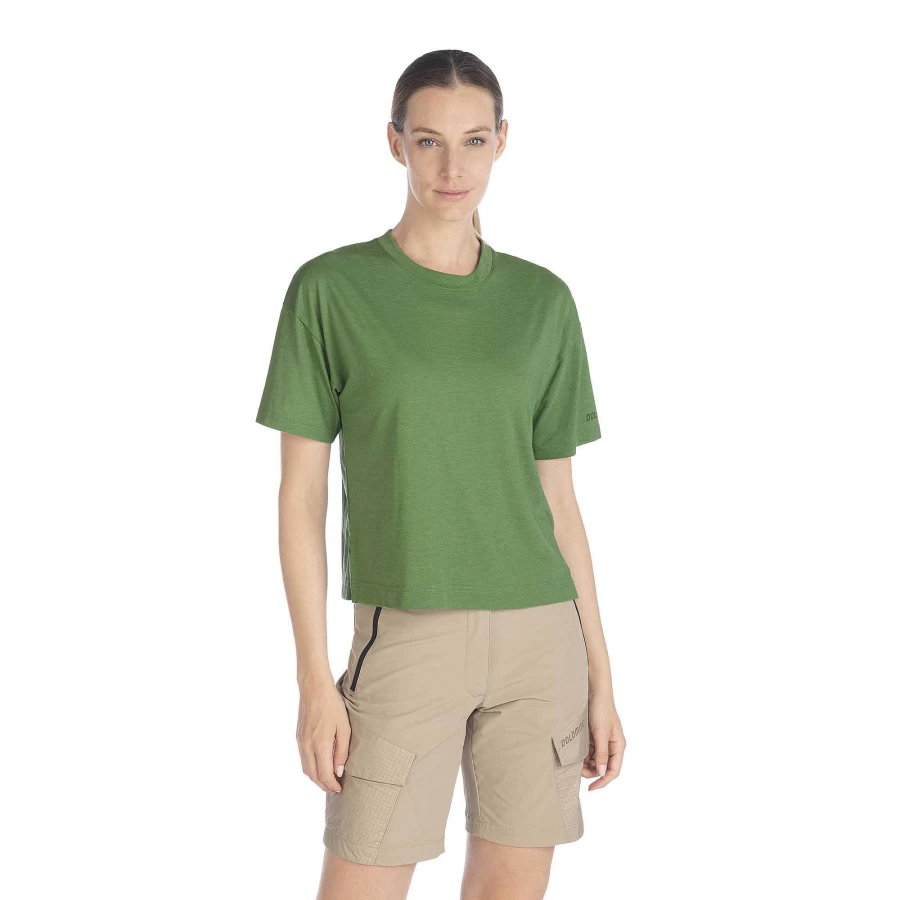 Dolomite Women's Latemar Dri Short-Sleeve T-Shirt - Moisture-Wicking Active Top