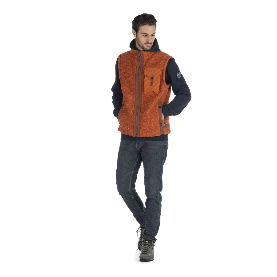 Dolomite Expedition Polar 2 Men's Outdoor Vest – Lightweight Insulated Winter Jacket for Hiking & Adventure
