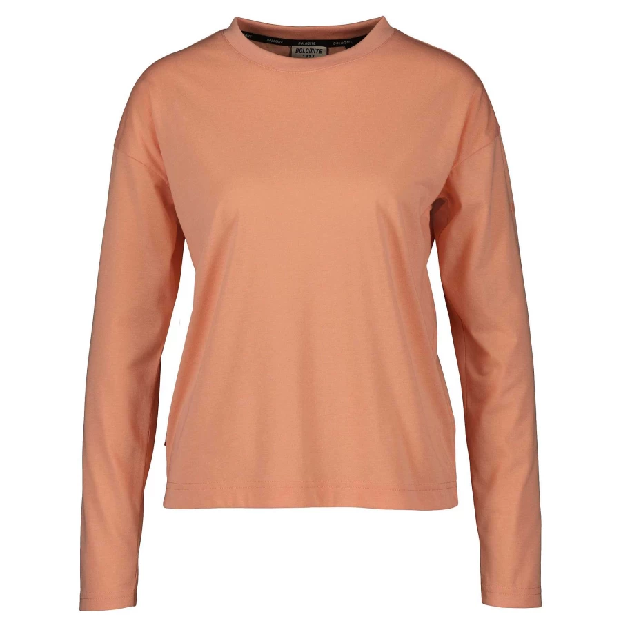 Dolomite Women's Latemar Dri Long-Sleeve Moisture-Wicking Active T-Shirt for Outdoor Activities